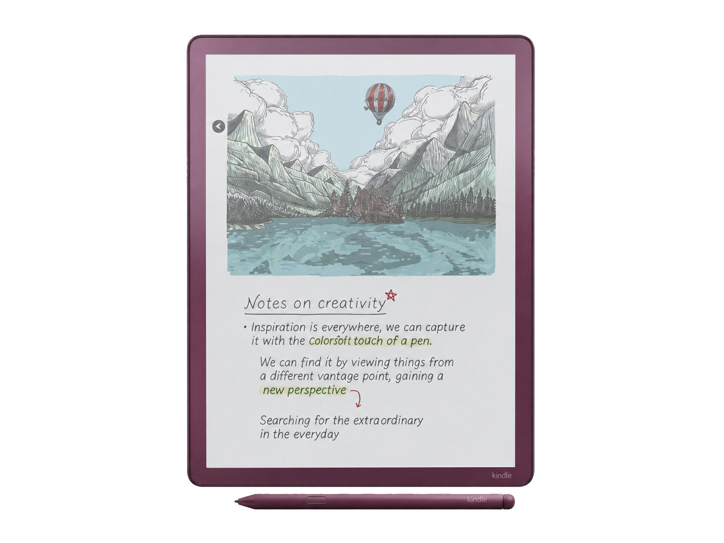 Kindle Scribe Colorsoft review product image
